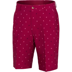 Lobster Print 9.5" Stretch Short