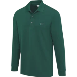 Long Sleeve Pique Shark Polo